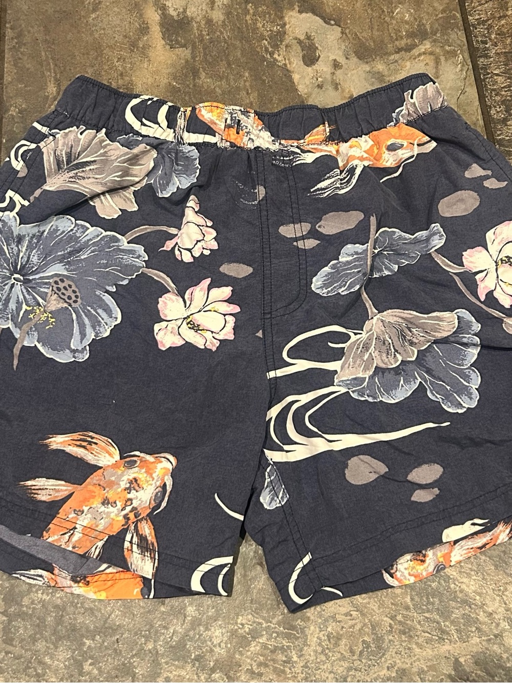 Urban Outfitters Painted Animal Print Swim Short